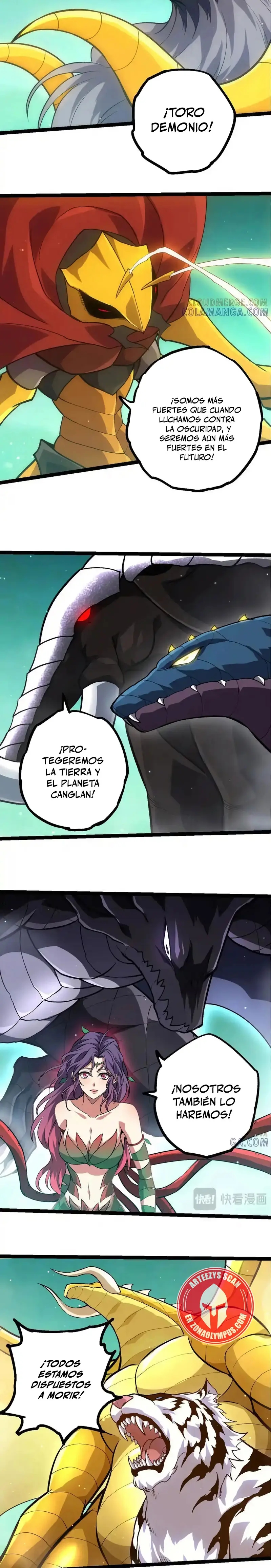 Mi Evolución a Partir de un Árbol Gigante Capitulo 404 página 8