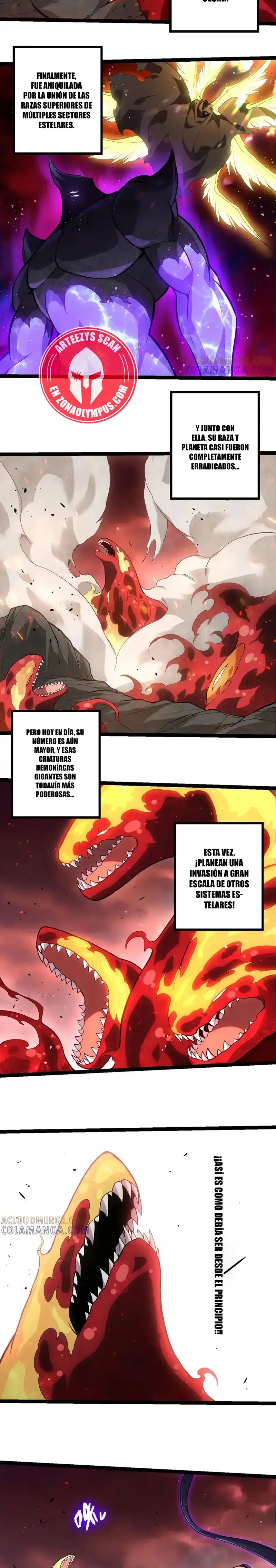 Mi Evolución a Partir de un Árbol Gigante Capitulo 407 página 2