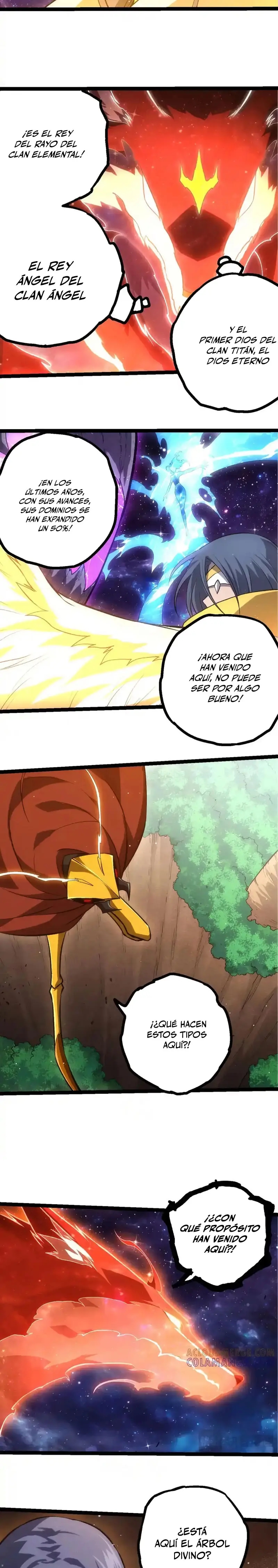 Mi Evolución a Partir de un Árbol Gigante Capitulo 414 página 9