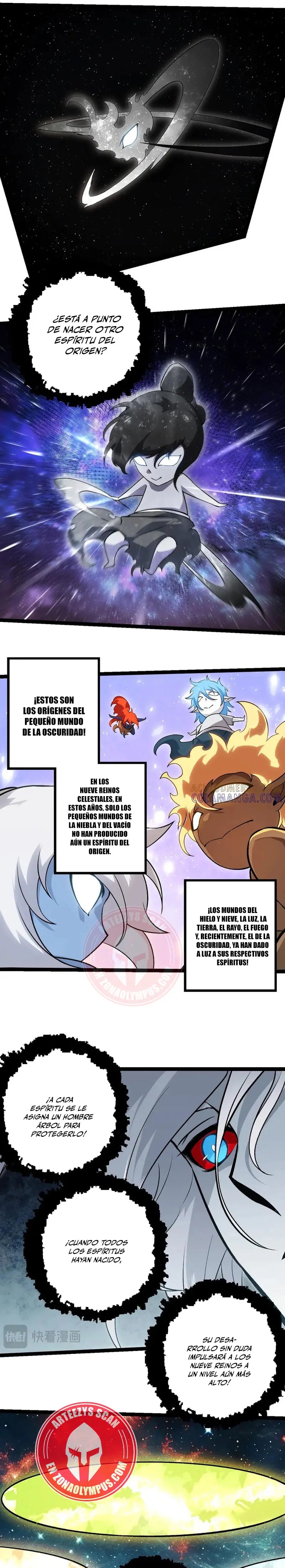 Mi Evolución a Partir de un Árbol Gigante Capitulo 417 página 13