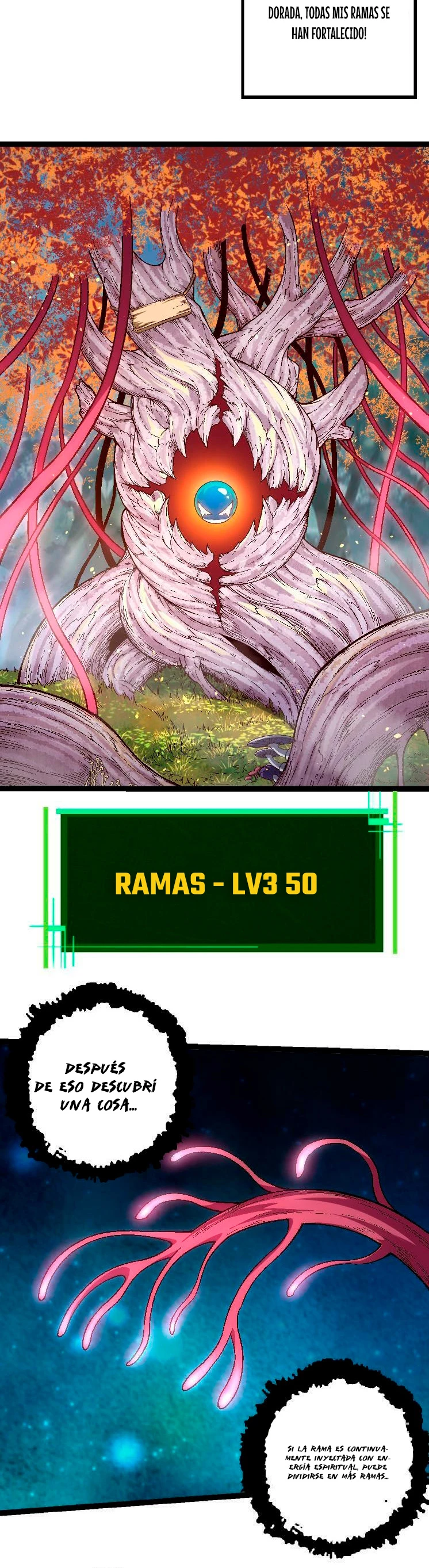 Mi Evolución a Partir de un Árbol Gigante Capitulo 42 página 31