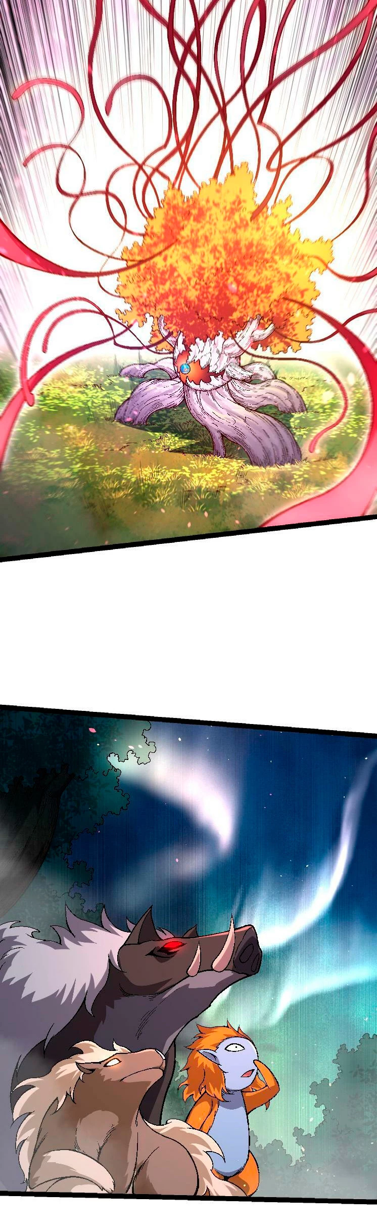 Mi Evolución a Partir de un Árbol Gigante Capitulo 42 página 33