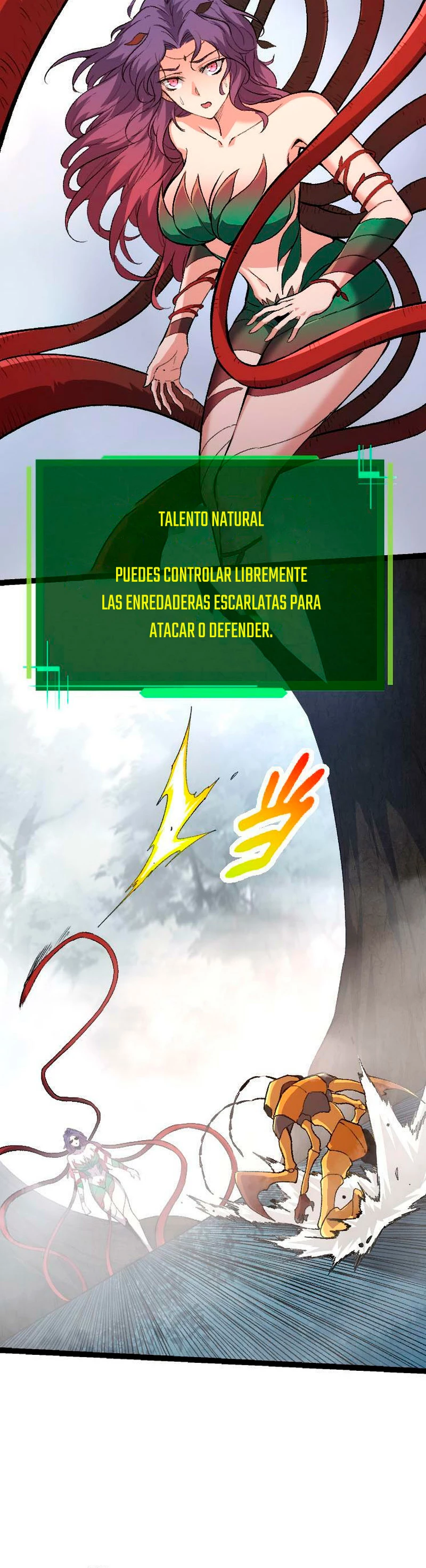 Mi Evolución a Partir de un Árbol Gigante Capitulo 46 página 21