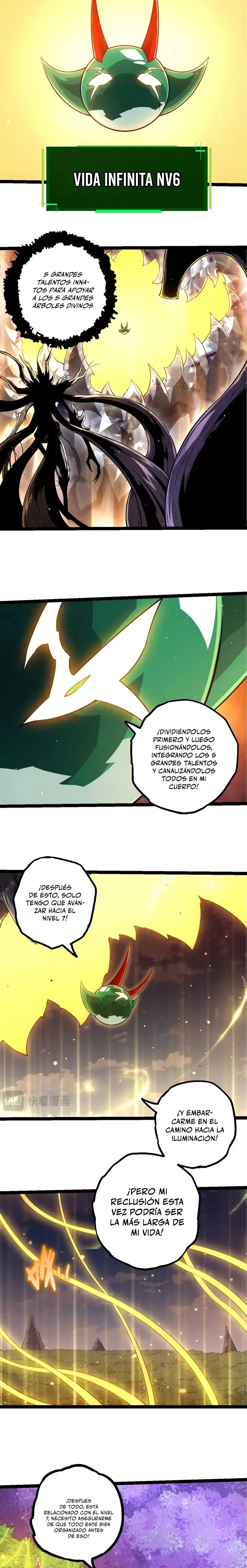 Mi Evolución a Partir de un Árbol Gigante Capitulo 476 página 3