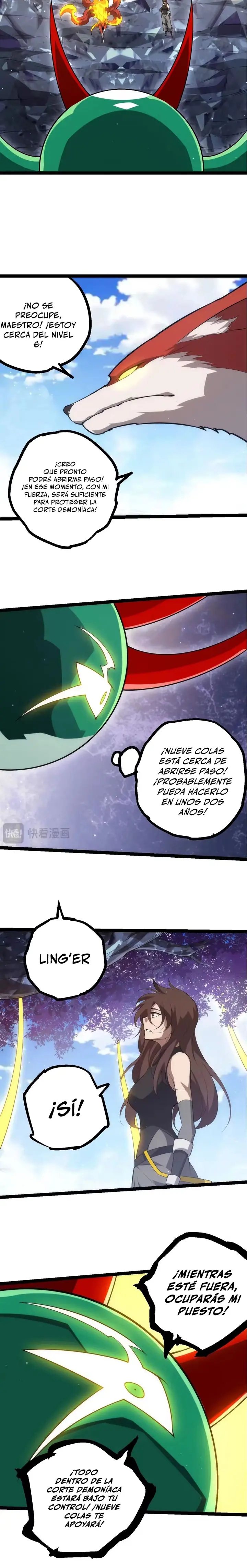 Mi Evolución a Partir de un Árbol Gigante Capitulo 476 página 5
