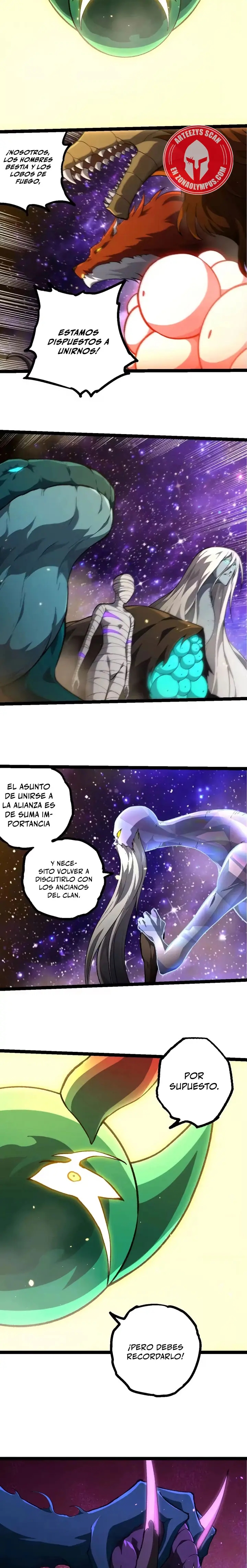Mi Evolución a Partir de un Árbol Gigante Capitulo 488 página 9