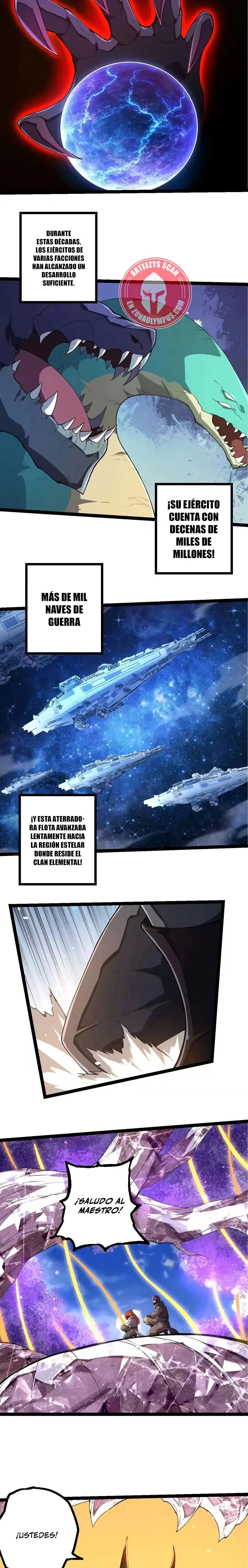 Mi Evolución a Partir de un Árbol Gigante Capitulo 490 página 3
