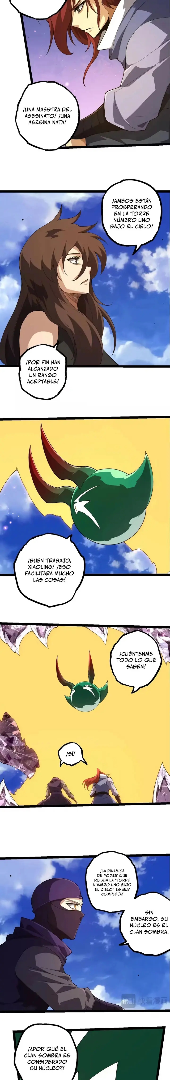 Mi Evolución a Partir de un Árbol Gigante Capitulo 490 página 5
