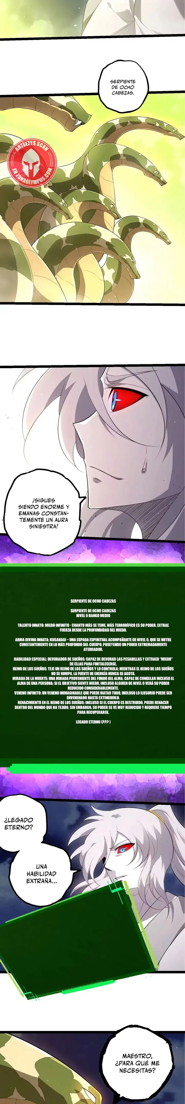 Mi Evolución a Partir de un Árbol Gigante Capitulo 495 página 8