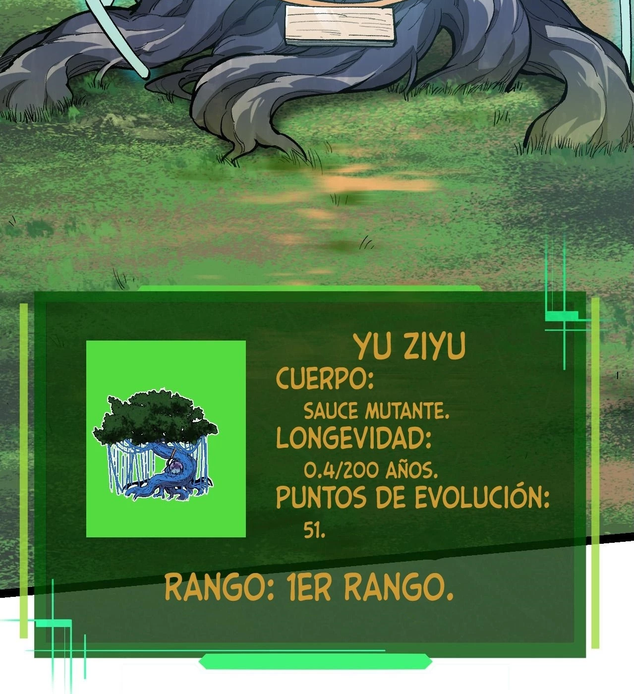 Mi Evolución a Partir de un Árbol Gigante Capitulo 6 página 11