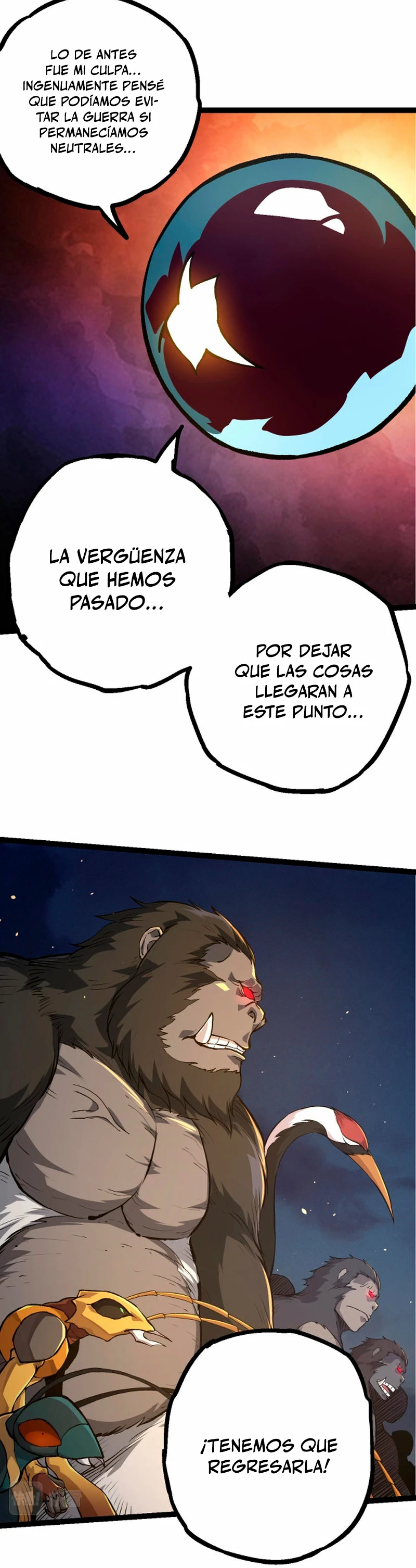 Mi Evolución a Partir de un Árbol Gigante Capitulo 69 página 22