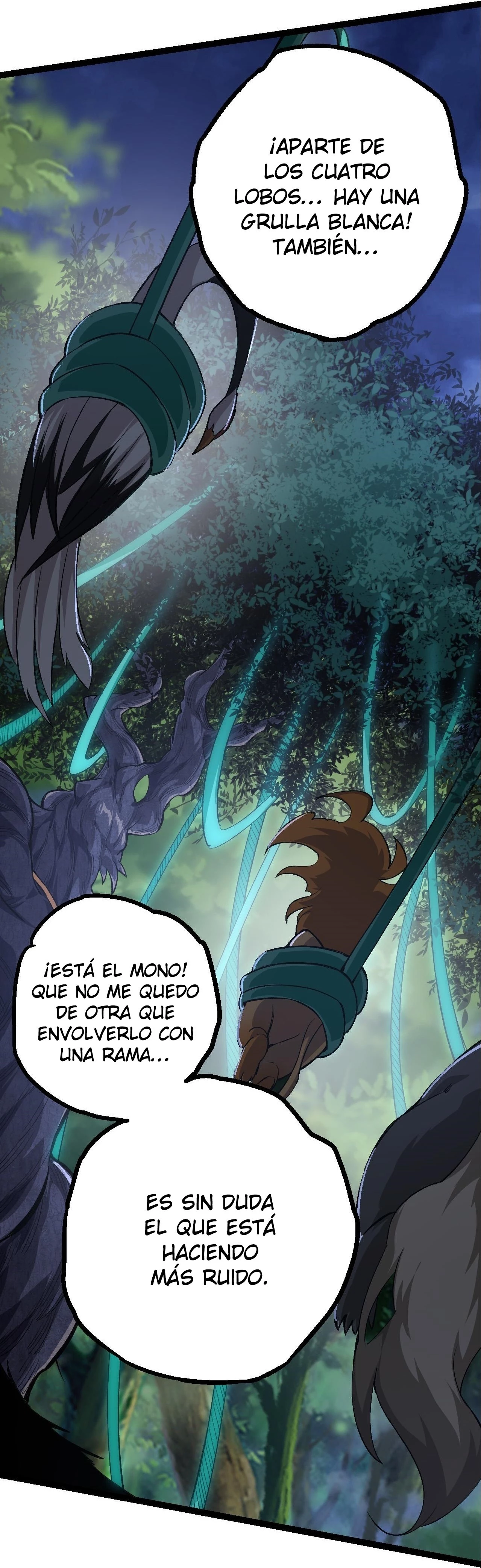 Mi Evolución a Partir de un Árbol Gigante Capitulo 7 página 56