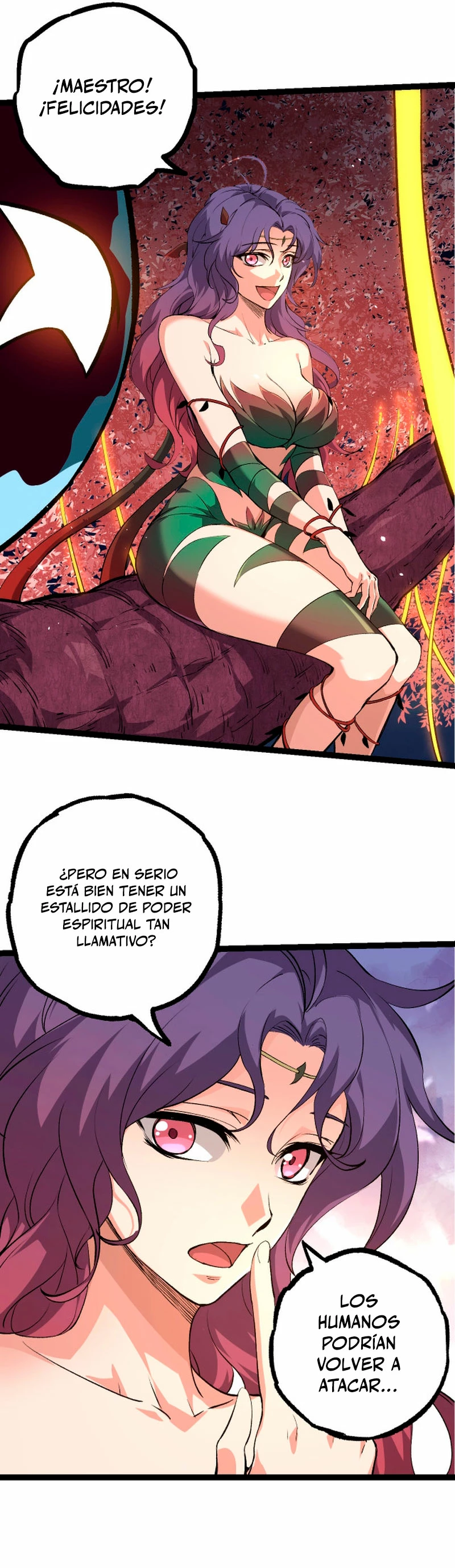Mi Evolución a Partir de un Árbol Gigante Capitulo 71 página 25