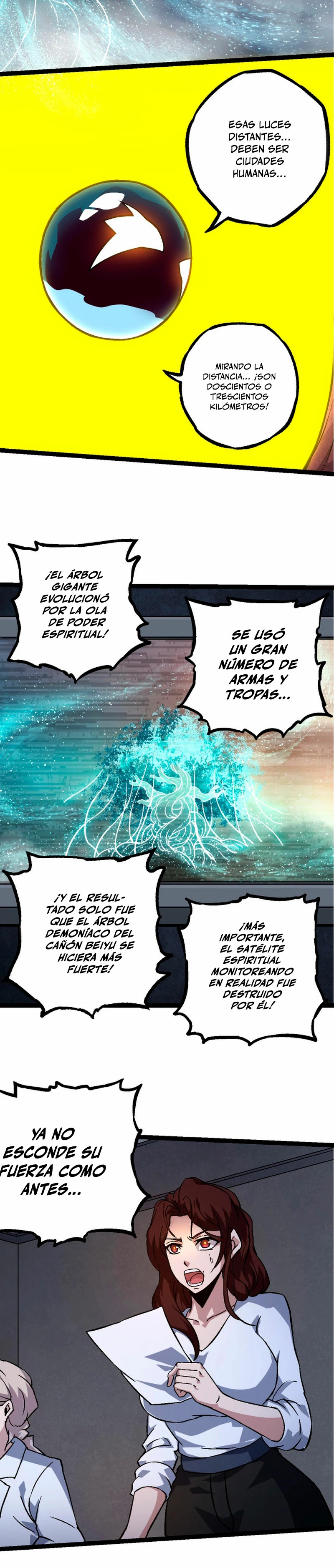 Mi Evolución a Partir de un Árbol Gigante Capitulo 75 página 4