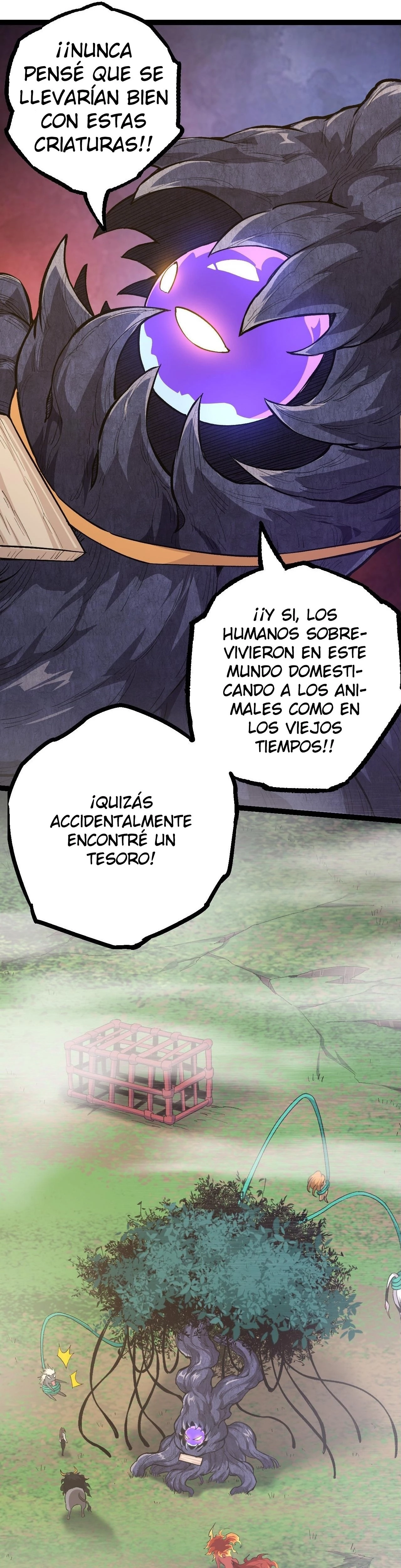 Mi Evolución a Partir de un Árbol Gigante Capitulo 8 página 67