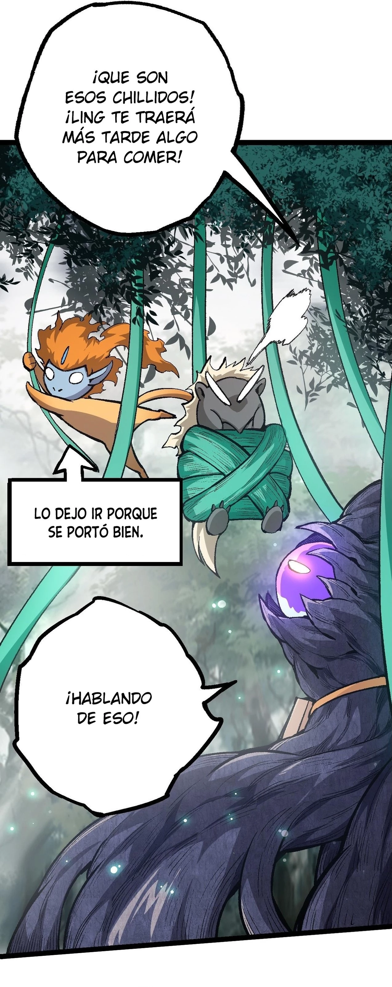 Mi Evolución a Partir de un Árbol Gigante Capitulo 9 página 58
