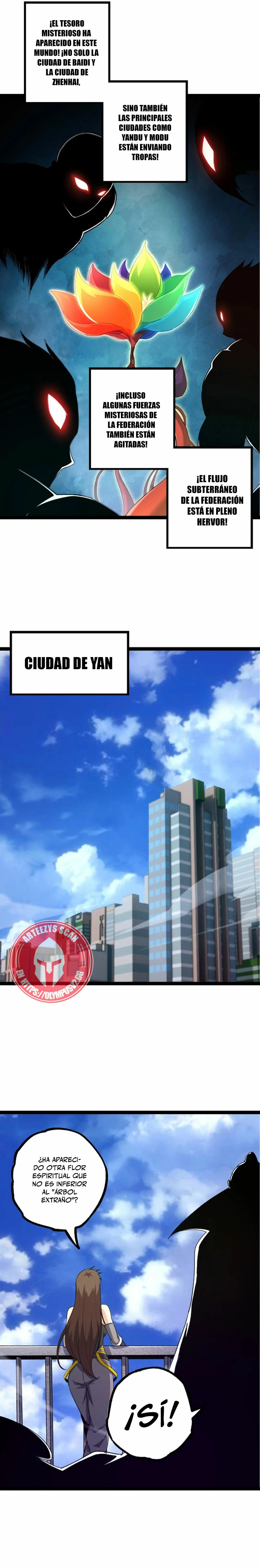 Mi Evolución a Partir de un Árbol Gigante Capitulo 99 página 8