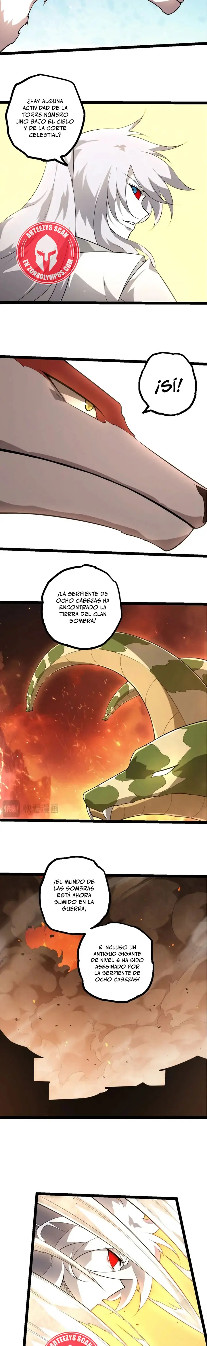 Mi Evolución a Partir de un Árbol Gigante Capitulo 499 página 3