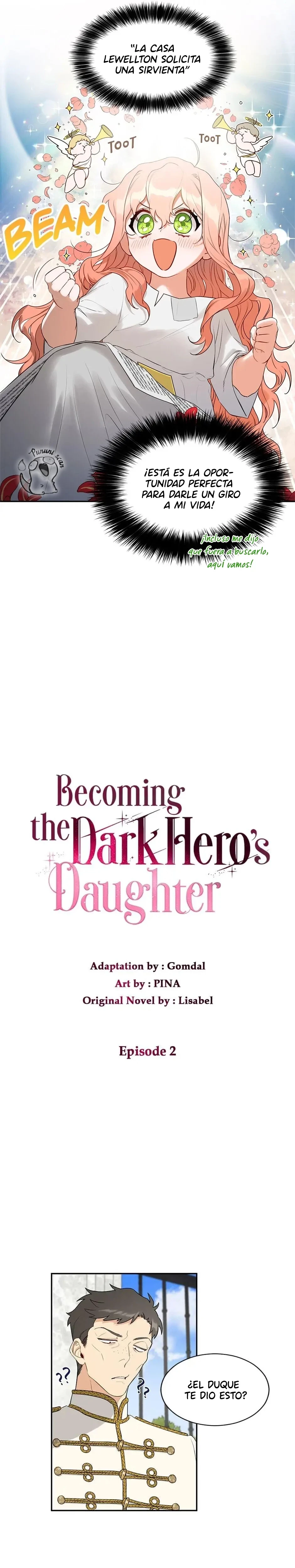 Cómo ser la hija de un héroe oscuro Capitulo 2 página 7