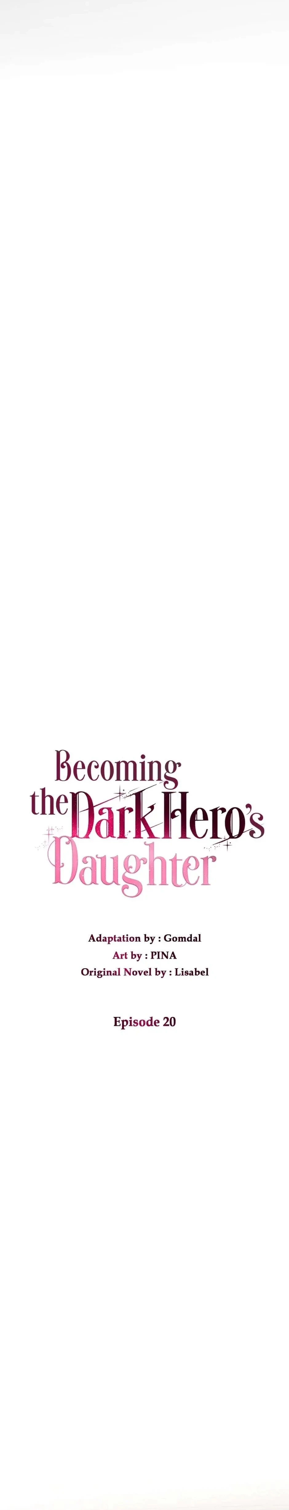 Cómo ser la hija de un héroe oscuro Capitulo 20 página 18