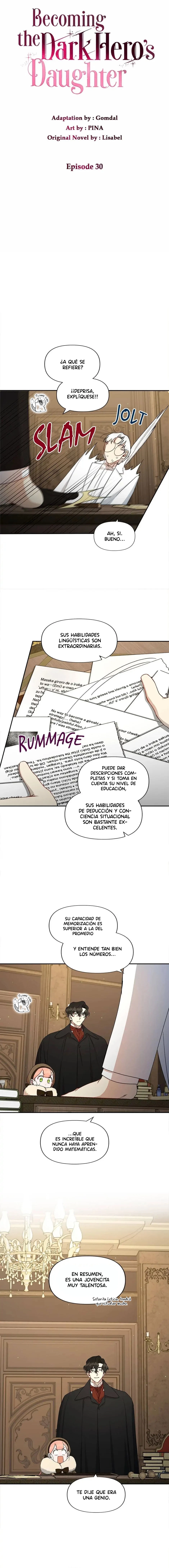 Cómo ser la hija de un héroe oscuro Capitulo 30 página 7