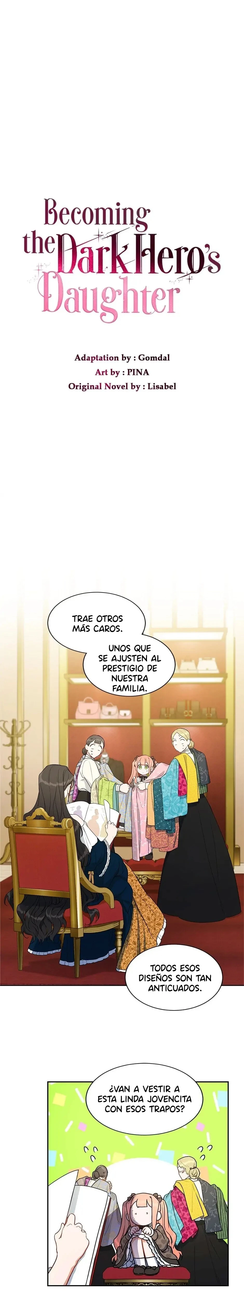 Cómo ser la hija de un héroe oscuro Capitulo 7 página 3