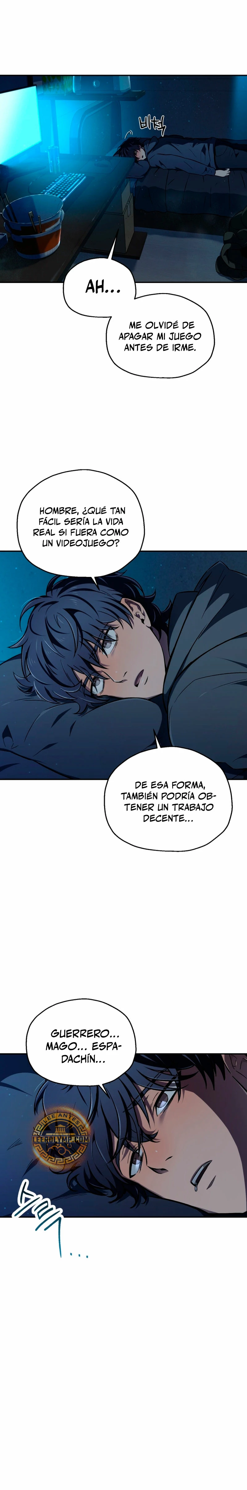 Resurrección solitaria Capitulo 1 página 14