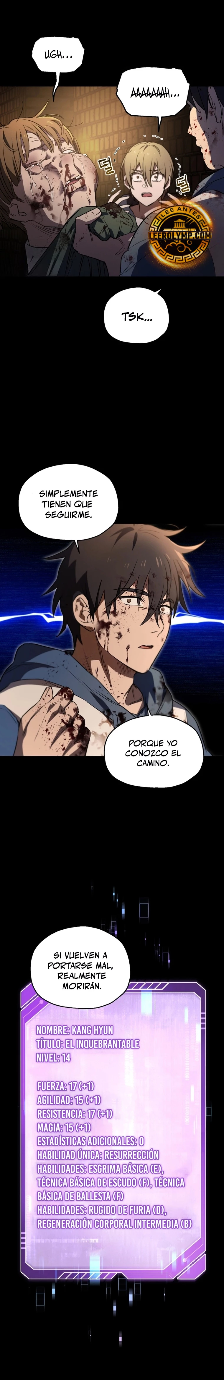 Resurrección solitaria Capitulo 6 página 10