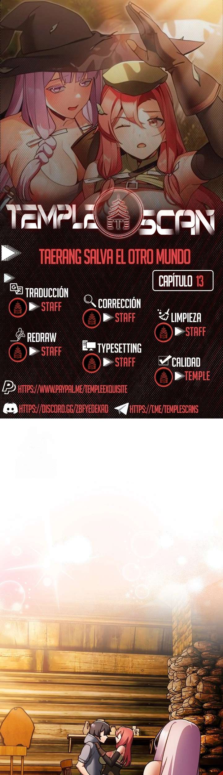 Taerang Salva El Otro Mundo Capitulo 13 página 1