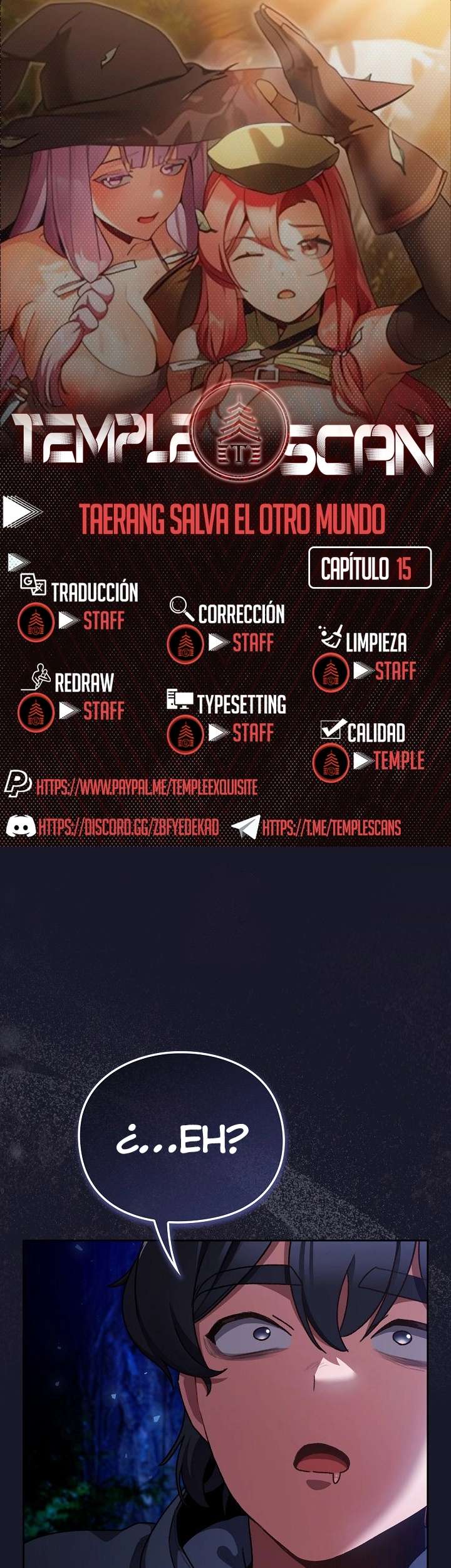 Taerang Salva El Otro Mundo Capitulo 15 página 1