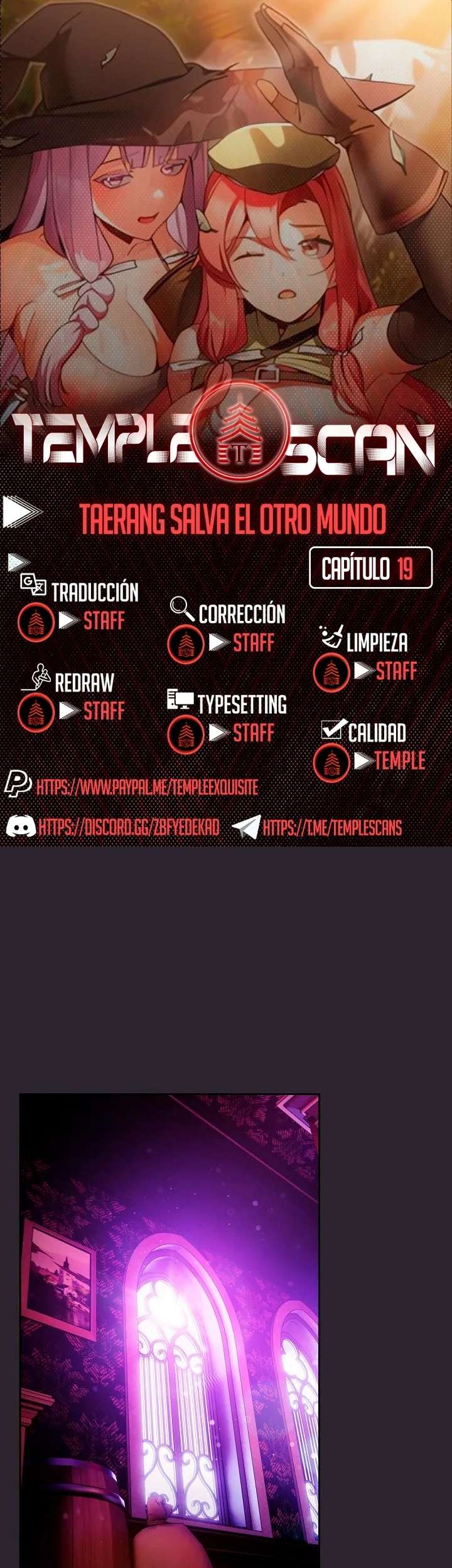 Taerang Salva El Otro Mundo Capitulo 19 página 1