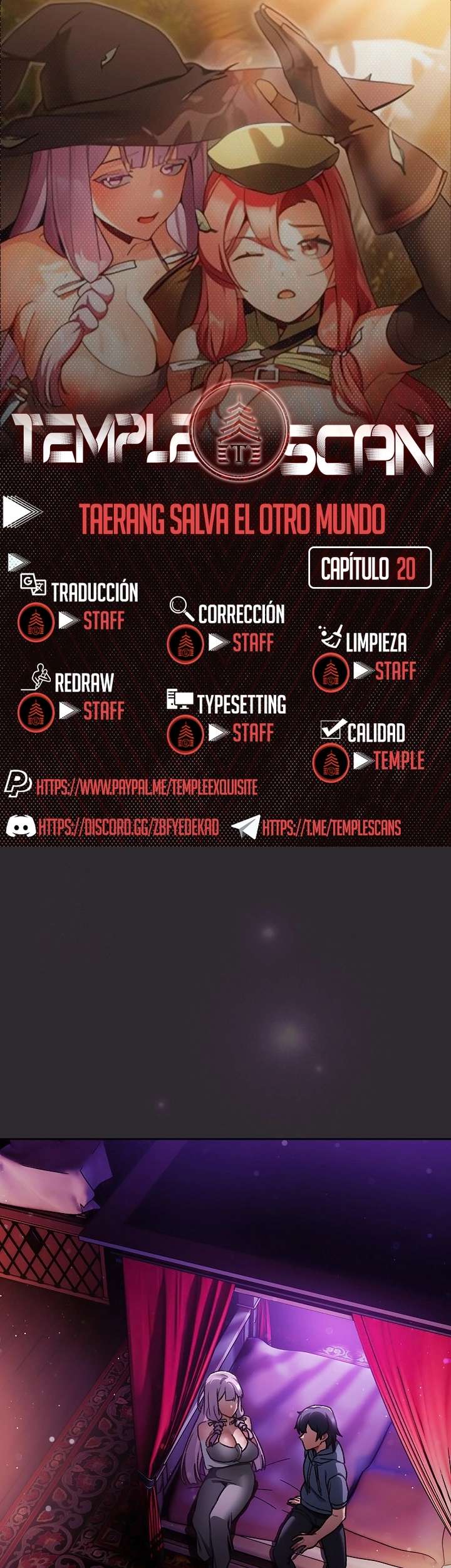Taerang Salva El Otro Mundo Capitulo 20 página 1