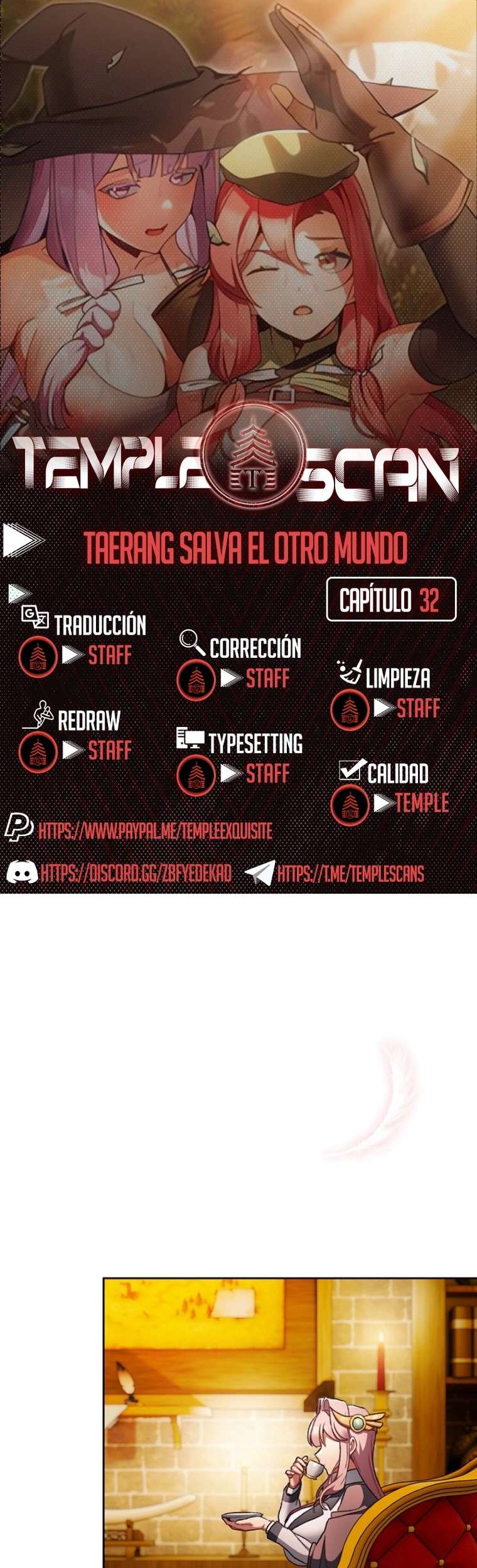Taerang Salva El Otro Mundo Capitulo 32 página 1