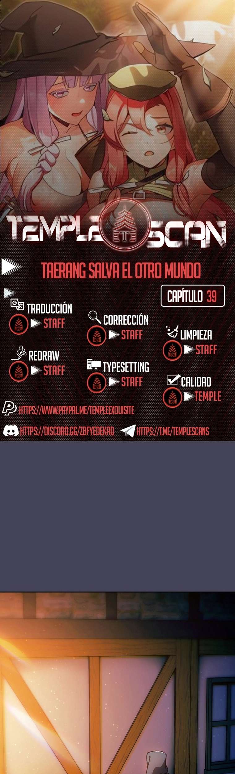 Taerang Salva El Otro Mundo Capitulo 39 página 1