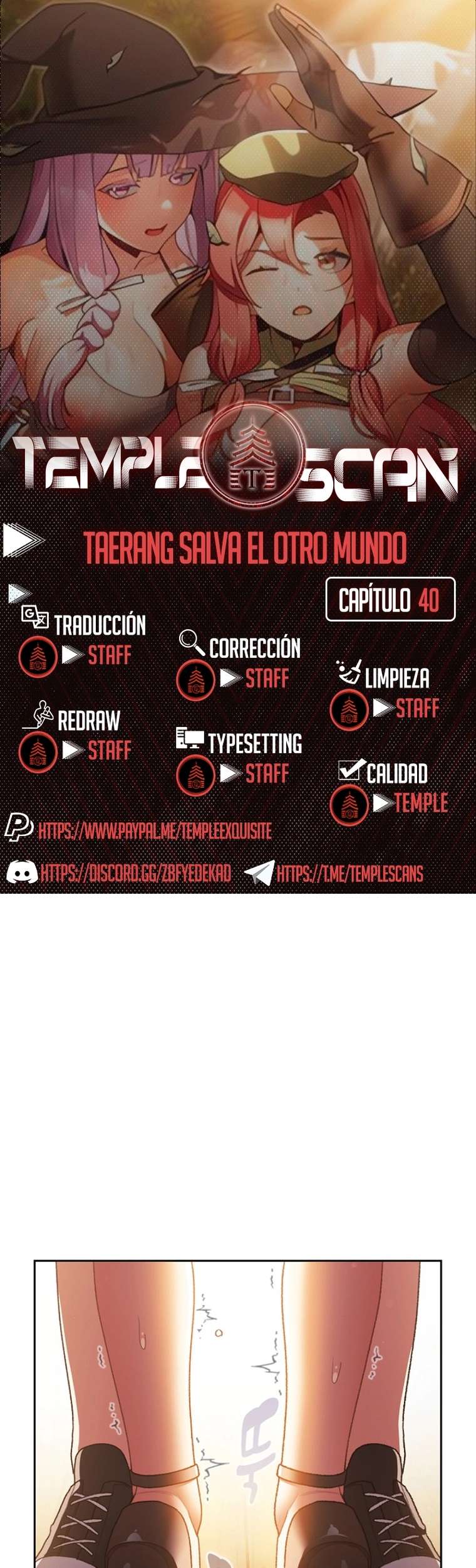 Taerang Salva El Otro Mundo Capitulo 40 página 1