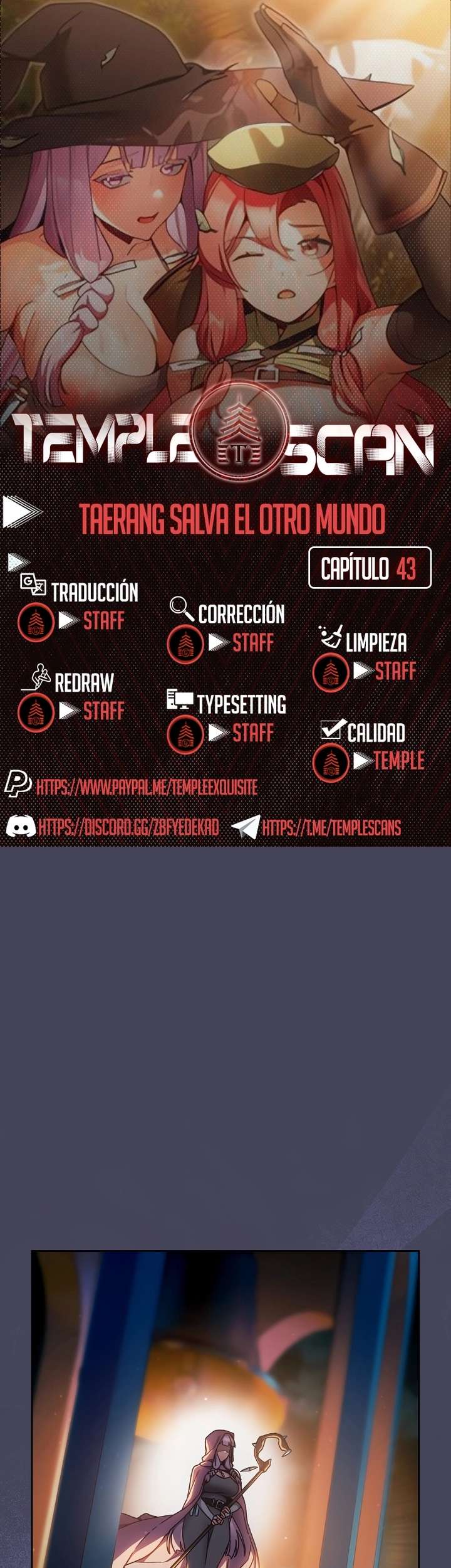Taerang Salva El Otro Mundo Capitulo 43 página 1