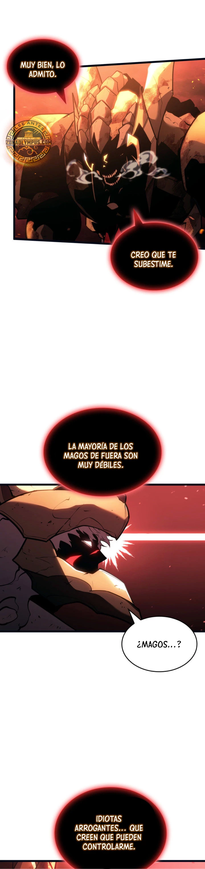 Regreso del ranker de clase SSS Capitulo 133 página 36