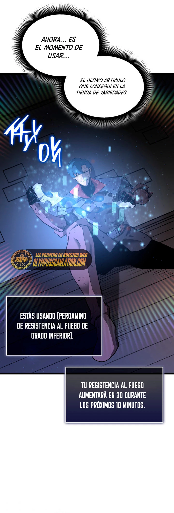 Regreso del ranker de clase SSS Capitulo 4 página 57