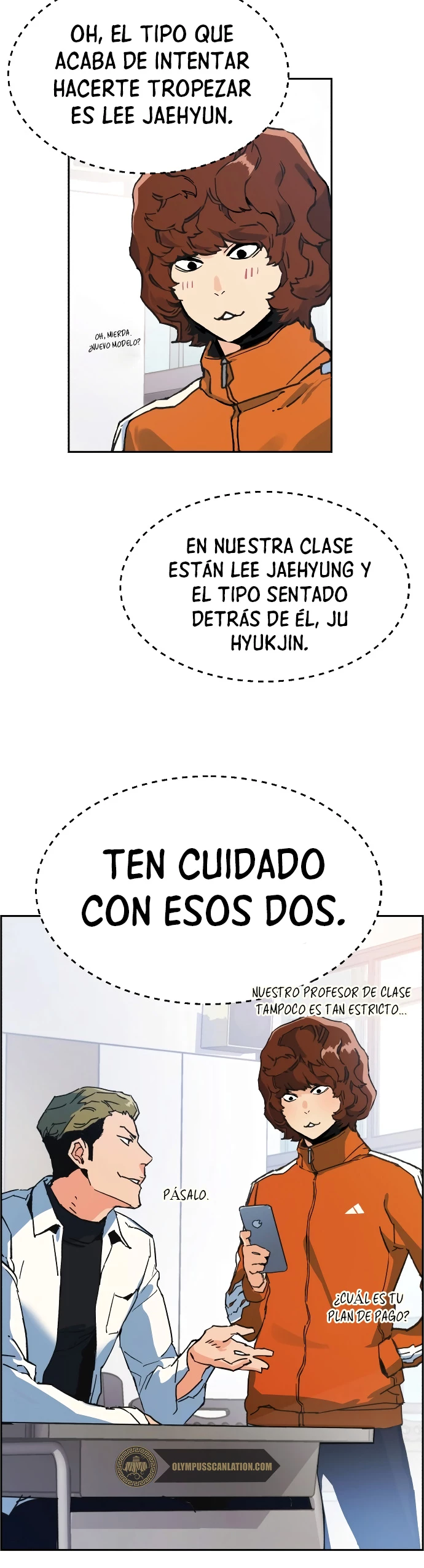Inscripcion de mercenarios Capitulo 1 página 32