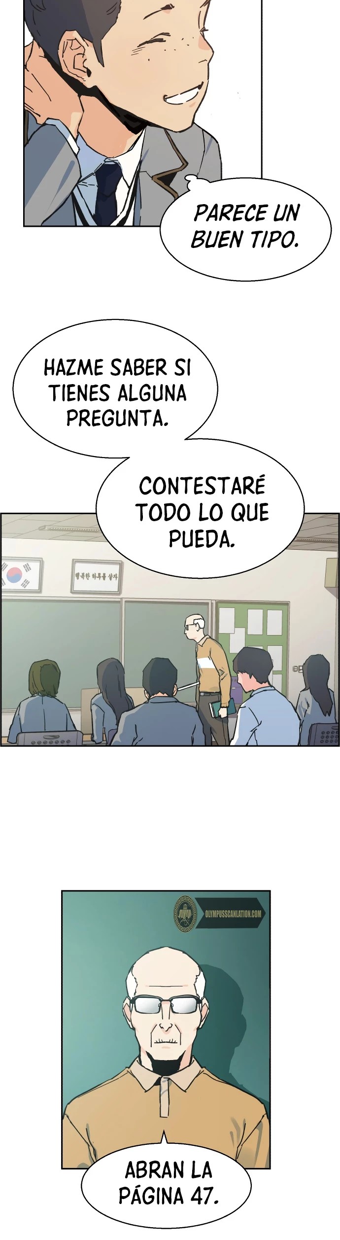 Inscripcion de mercenarios Capitulo 1 página 34