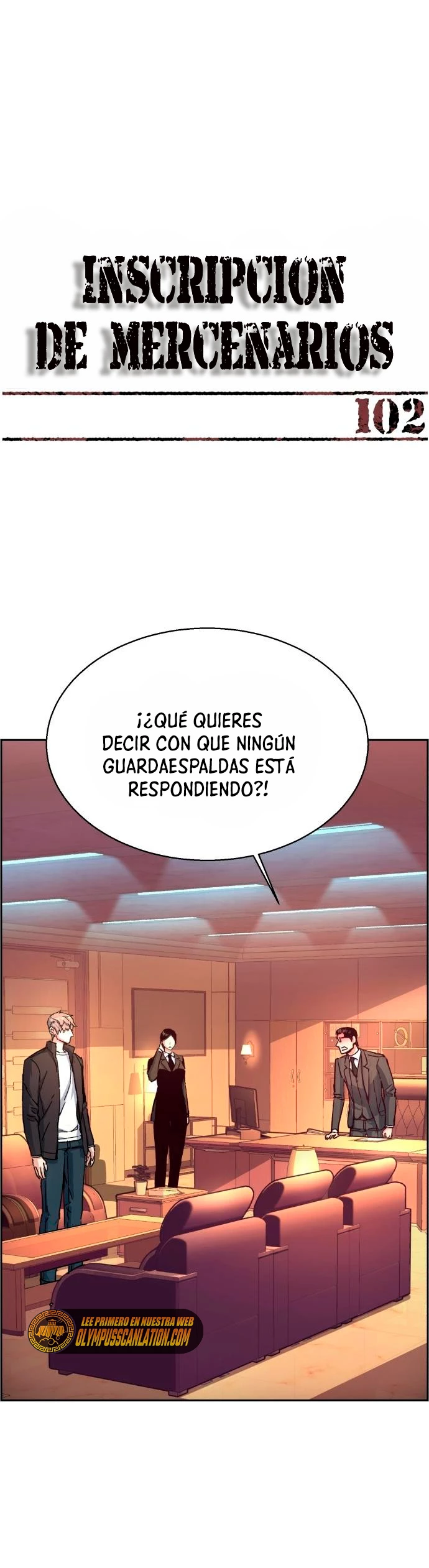 Inscripcion de mercenarios Capitulo 102 página 3