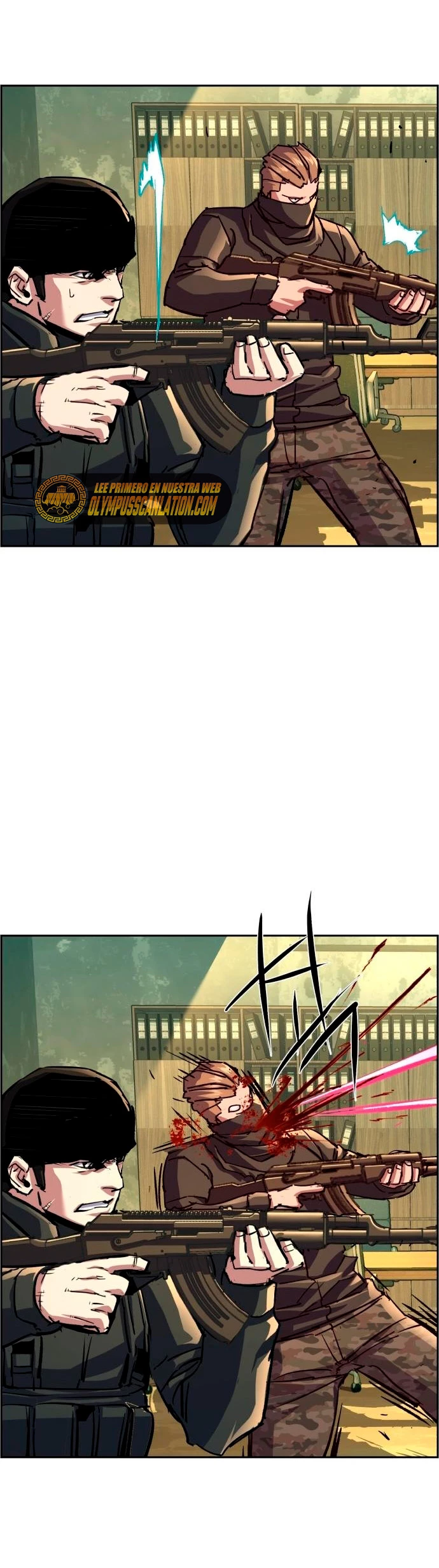 Inscripcion de mercenarios Capitulo 114 página 44