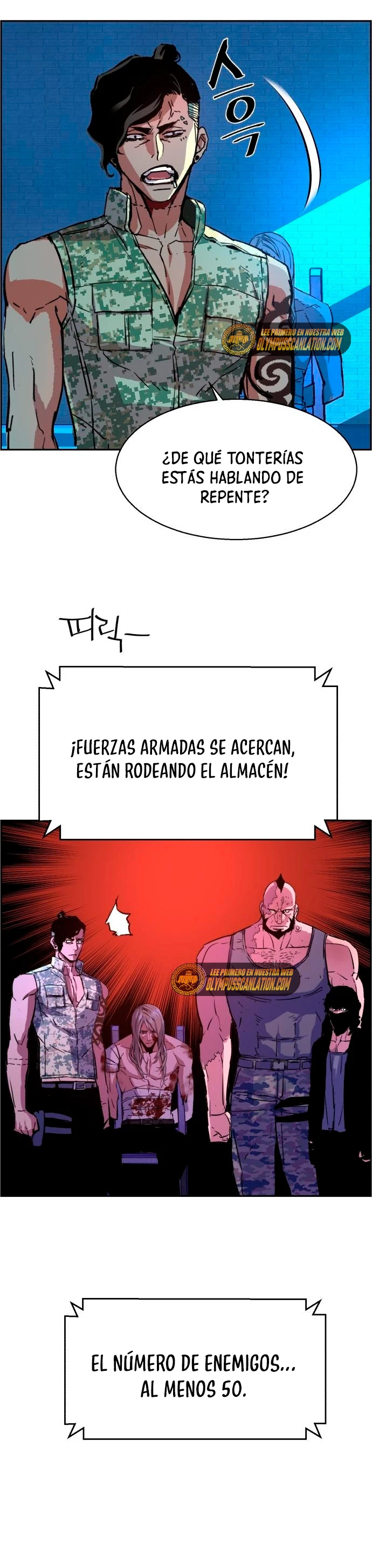 Inscripcion de mercenarios Capitulo 119 página 47