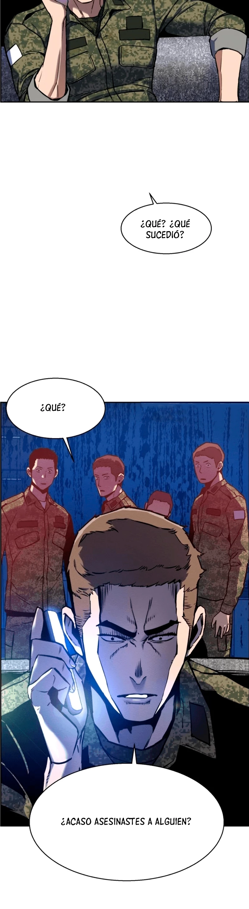Inscripcion de mercenarios Capitulo 12 página 23