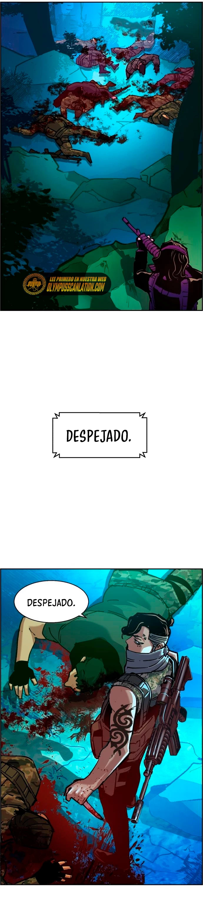 Inscripcion de mercenarios Capitulo 120 página 38