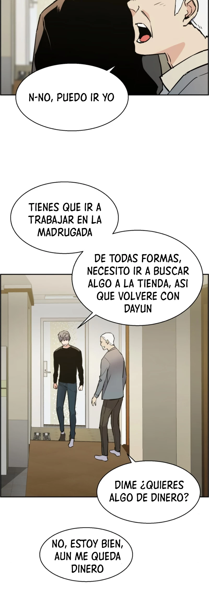 Inscripcion de mercenarios Capitulo 14 página 8
