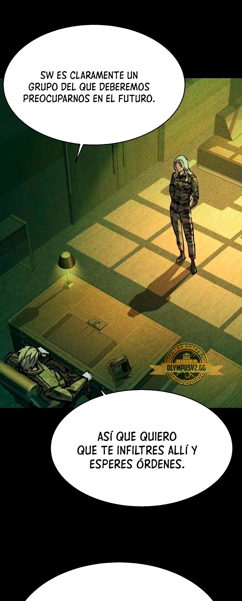 Inscripcion de mercenarios Capitulo 152 página 35