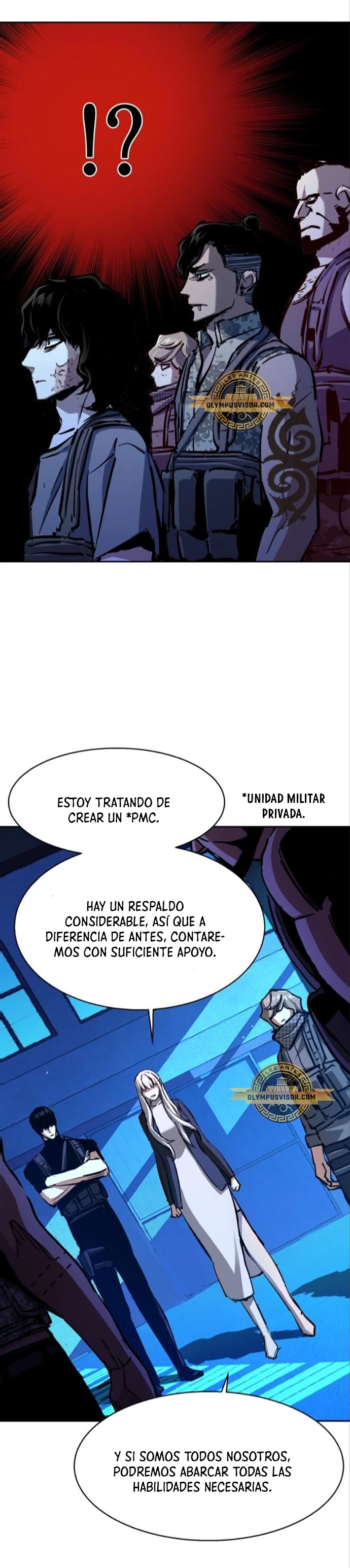 Inscripcion de mercenarios Capitulo 167 página 34