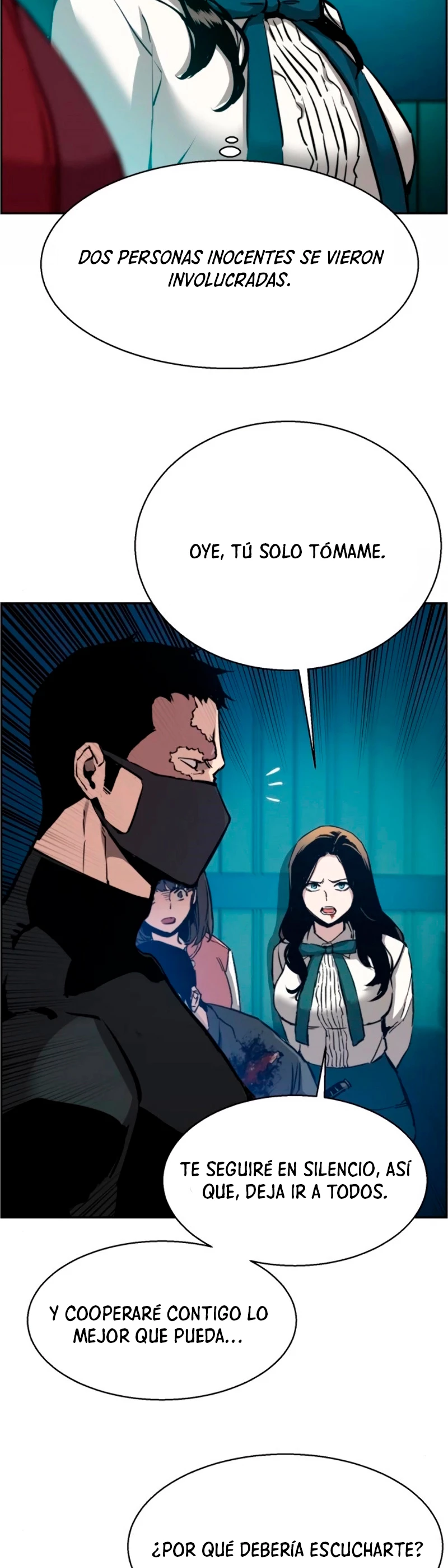 Inscripcion de mercenarios Capitulo 17 página 17