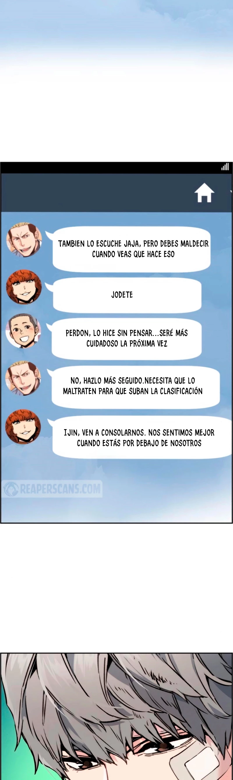 Inscripcion de mercenarios Capitulo 18 página 6